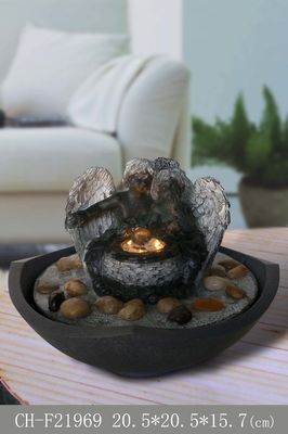 Chine Fontaines de table d'intérieur d'anges fournisseur