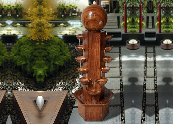 Chine Les tasses multi Handcraft de petites caractéristiques de l'eau de jardin fournisseur