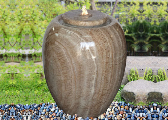 Chine Fontaines d'eau extérieures en céramique européennes de 20 pouces fournisseur