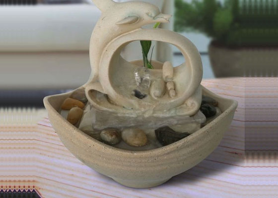 Chine Fontaines d'eau extérieures d'intérieur de dauphin classique de chambre à coucher fournisseur