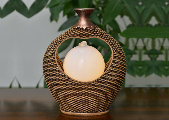 Chine Fontaine d'intérieur de cascade de rotin de bouteille mini fournisseur