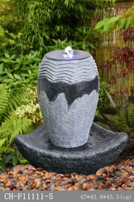 Petites fontaines d'eau décoratives de mini pot simple fournisseur