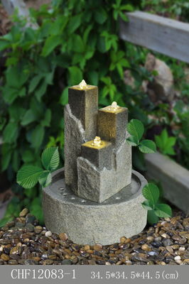 Petites fontaines d'eau décoratives de pétales fournisseur