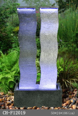 Fontaines d'eau de pierre de fonte de colonnes de l'Ornamental 2 fournisseur