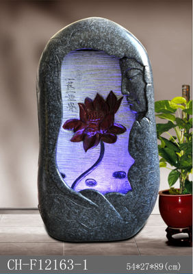 Fontaine d'eau de Lotus Bouddha fournisseur