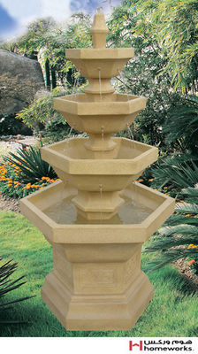Fontaine d'eau à gradins de paysage de 61 rangées de pouce quatre fournisseur