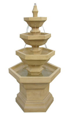 Fontaine d'eau à gradins de paysage de 61 rangées de pouce quatre fournisseur