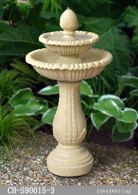 Fontaine d'eau à gradins de travail manuel contemporain fournisseur