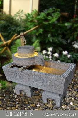 fontaine d'eau de grès de graphite de 80cm fournisseur
