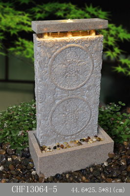 Fontaines d'eau extérieures Handcrafted avec les lumières menées fournisseur