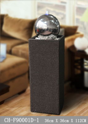 Caractéristique inoxydable de l'eau de bille d'acier d'ornement de 44 pouces fournisseur