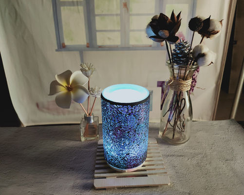 Fontaine d'eau en verre de mosaïque de mode intérieure à la maison fournisseur