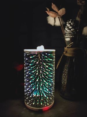 Fontaine d'eau de mosaïque de bougie de décor d'éclairage fournisseur