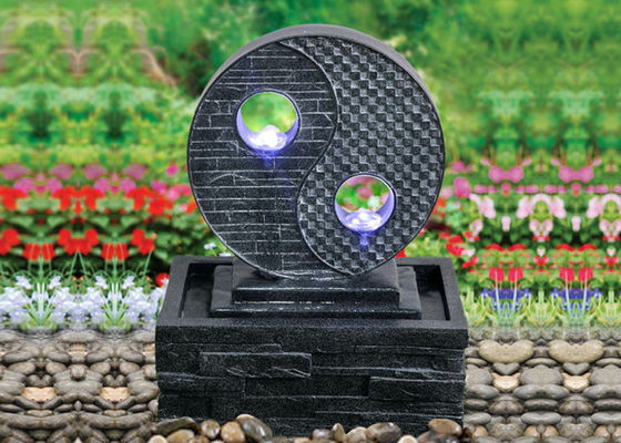 Fontaines d'eau décoratives de Polyresin de travail manuel petites fournisseur