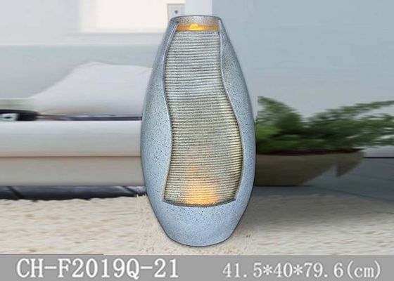 Traitement fait main dirigé chaud de fontaine d'eau de fibre de verre de jardin fournisseur